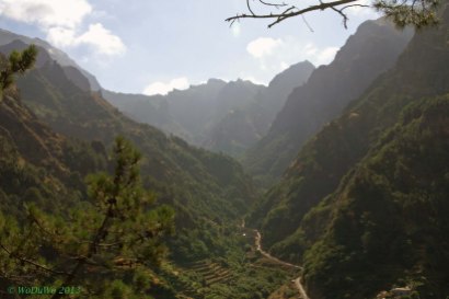 Madeira - Blick ins Tal