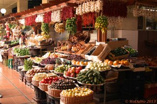 Markt in Funcal / Madeira